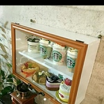 ひよ様専用☆壁掛けショーケース☆白＆ナチュラル