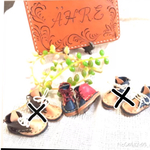 訳ありセール！ヌメ革 スニーカーぷちピアス