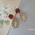 【今月のワンコインピアス】Xmas Red