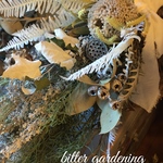 White Christmas シャビーボタニカルスワッグ bouquet
