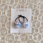 ♡2個set♡キラキラビーズのヘアゴムmini♡
