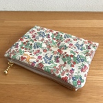 リバティプリントのティッシュポーチ＊Meadow Tails メドウテイルズ［受注製作］