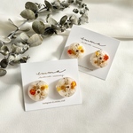 Orange🌼ピアス