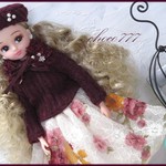 22cmドールサイズ　リカちゃんサイズ 　シャンゼリゼで待ち合わせ　冬のボルドー