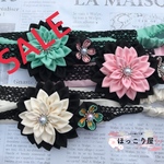«SALE»  子供用ヘアバンド   緑