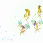 summer　stone イヤリング