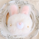 ★受注制作★ うさぎちゃんヘアゴム   