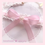 SALE♥ぴんく♡リボンレース♡チョーカー