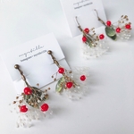 クリスマス限定𖥧ピアス/イヤリング