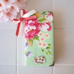 ★台湾花布★手帳型スマホケース(全機種対応)№43【受注製作】　　