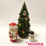 クリスマスツリーのマトリョーシカ