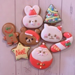♡クリスマスミニアイシングクッキー♡