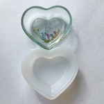 お皿が作れます♥立体ハートのシリコンモールド  大きめサイズ    UVレジン
