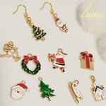 (再販)☆可愛いクリスマスイヤリング&ピアス