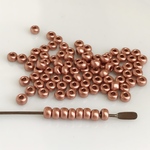 【5ｇ】8/0(約3㍉）チェコシードビーズ＊copper＊