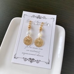 ✤rustic earring　Filigree