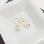 ❤SALE❤*P65***立体お星さま☆キュートなプチピアス