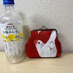 ビッグ　文鳥ちゃん　ミニがま口ポーチ