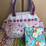 saya5569サマ☆オーダー品☆ボストンバッグ☆蛇腹ポーチ