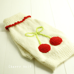 du＊様専用お買い物ページ　Cherry knit (わんちゃんセーター)