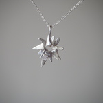 crystal　　シルバーネックレス silver925 ◼pivo◼1094