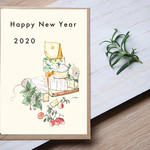 年賀状 2020/チーズマウンテンといたずらネズミ | お年玉付き年賀はがき 5枚セット