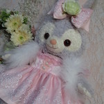 ステラルー(Sサイズ)コスチューム＊チュールドレス＆マラボーファー＊ピンク＊双子コーデにも
