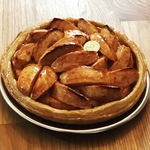 送料無料♪「グラニースミスと紅玉の食べ比べ」ごろごろリンゴの田舎風アップルパイ♪冷凍でのお届け