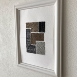 紙刺繍 アートフレーム