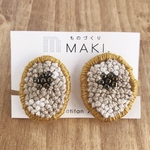 つぶつぶ刺繍/ﾗﾃ × ﾏｽﾀｰﾄﾞ (受注製作)