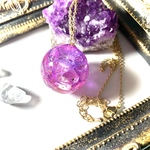 【招き猫SALE】　「愛氣珠」ヒマラヤ水晶 オルゴナイト