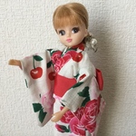 【再販】リカちゃん　着物（浴衣）2点セット #19C