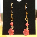 桜ピアス(ピンク)