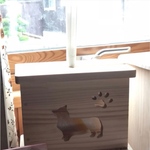 コロコロスタンド コーギーシルエット
