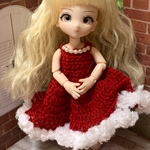 オビツ11サイズクリスマスドレスＢ