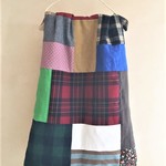 大人乙女の北欧colorpatchボアブランケット*マイクロボア