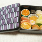 おせち料理②あわび☆黒矢☆ミニチュアフード