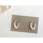 distorted mat gold pierce