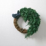 森のシンプルリースstylish(クリスマスリース・ウィンターリース・玄関リースに)
