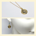 セット💛ゴールドコインピアス／ネックレス