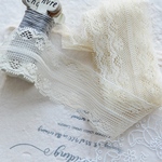 1m 優しい ラッセルレース ブレード ベージュ BK191208 ハンドメイド 手芸 素材 材料 DIY