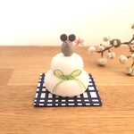 鏡餅ねずみくん⭐︎選べるリボン&敷き布８パターン