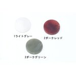 A1095-1   30個  アクリルパーツ 丸プレート 穴なし 15mm  3X【10ヶ】