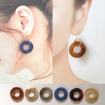 オーダーピアス　イヤリング/樹脂フック対応　カラーチャームピアス 