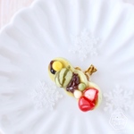 ☆半袖様専用ページ☆抹茶パンケーキのイヤーカフ☆食べられません～フェイクスイーツ