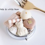 mayumayuさまオーダー★ホワイトクマとチョコのピルケース