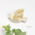 刺繍ブローチ＊Peace(Y)