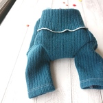 シンプルセーター(ダークターコイズ)   ✂️オーダー制作です