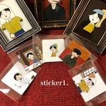 sticker1.ー名画ステッカーシリーズ第1弾ー（送料無料）