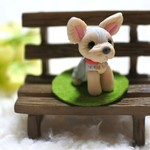 ヨーキー＊樹脂粘土＊わんこ＊犬
